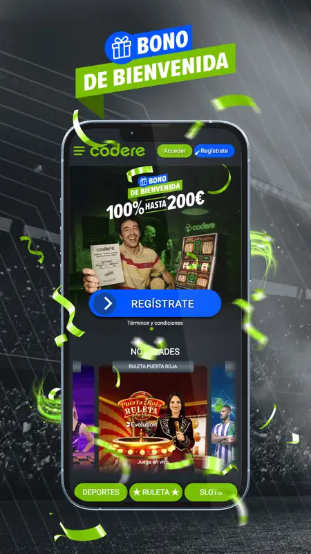 Codere: Apuestas Deportivas ES screenshot 3 of 10