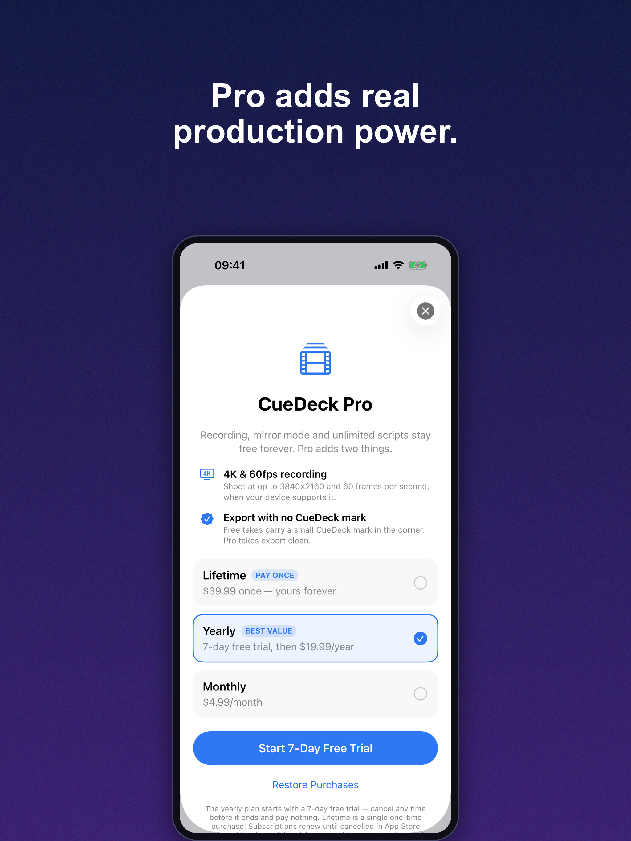 CueDeck: Video Teleprompter screenshot 10