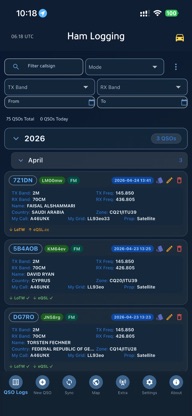 Ham Logging screenshot 1