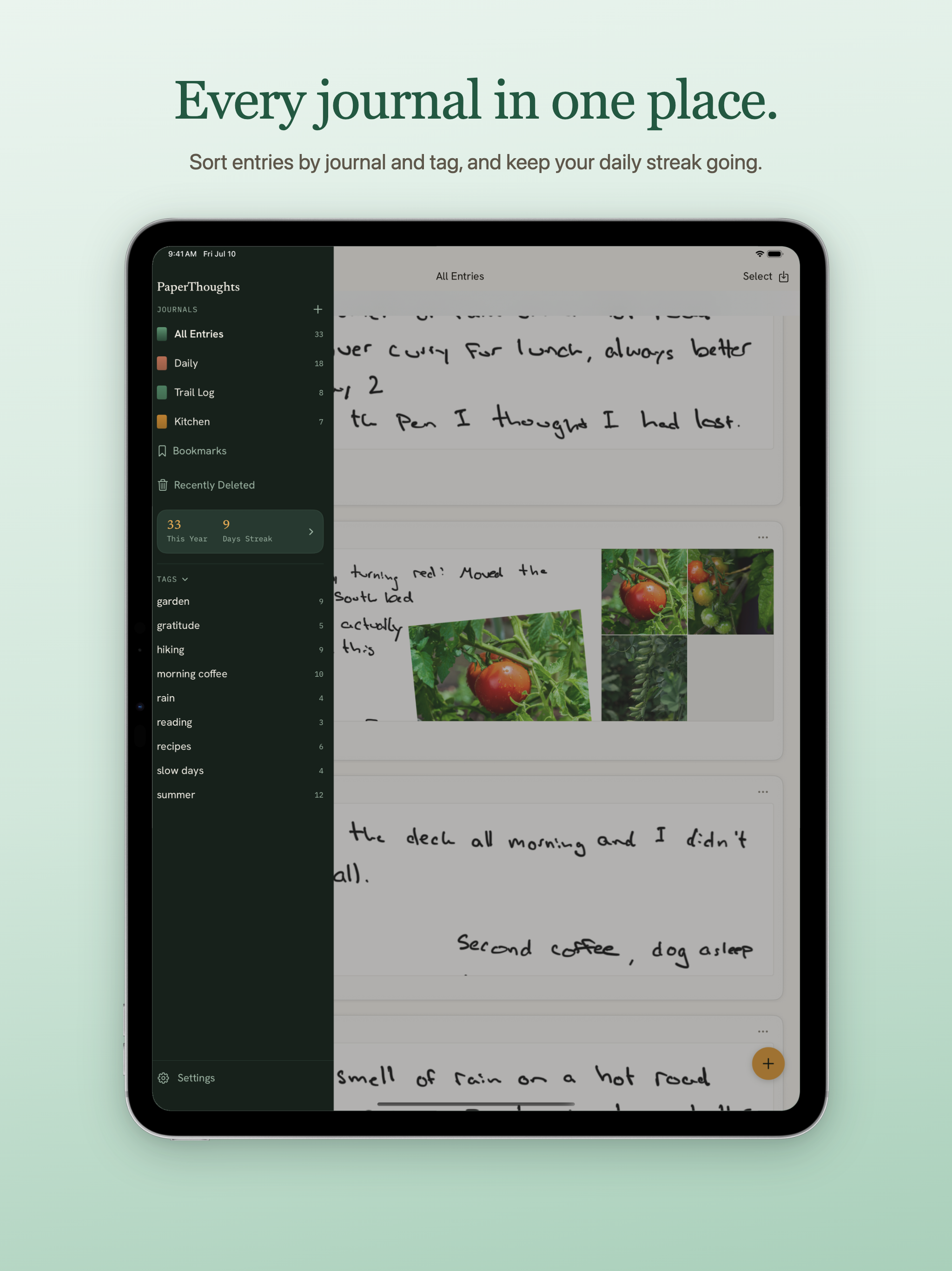 PaperThoughts - Journal screenshot 8