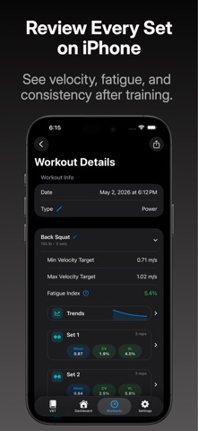 AccelIntel - VBT Tracker Screenshot 2 of 6