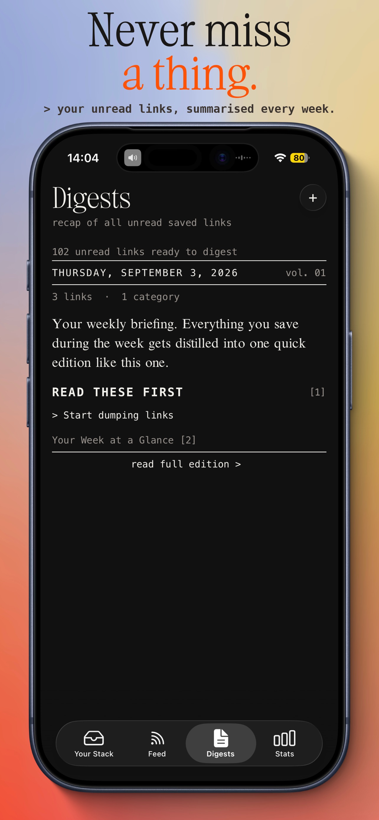 Screenshot 4 of Upstacked: Save & Read offline