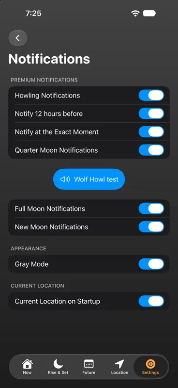 Moon Phase Calendar Plus screenshot 6 of 7