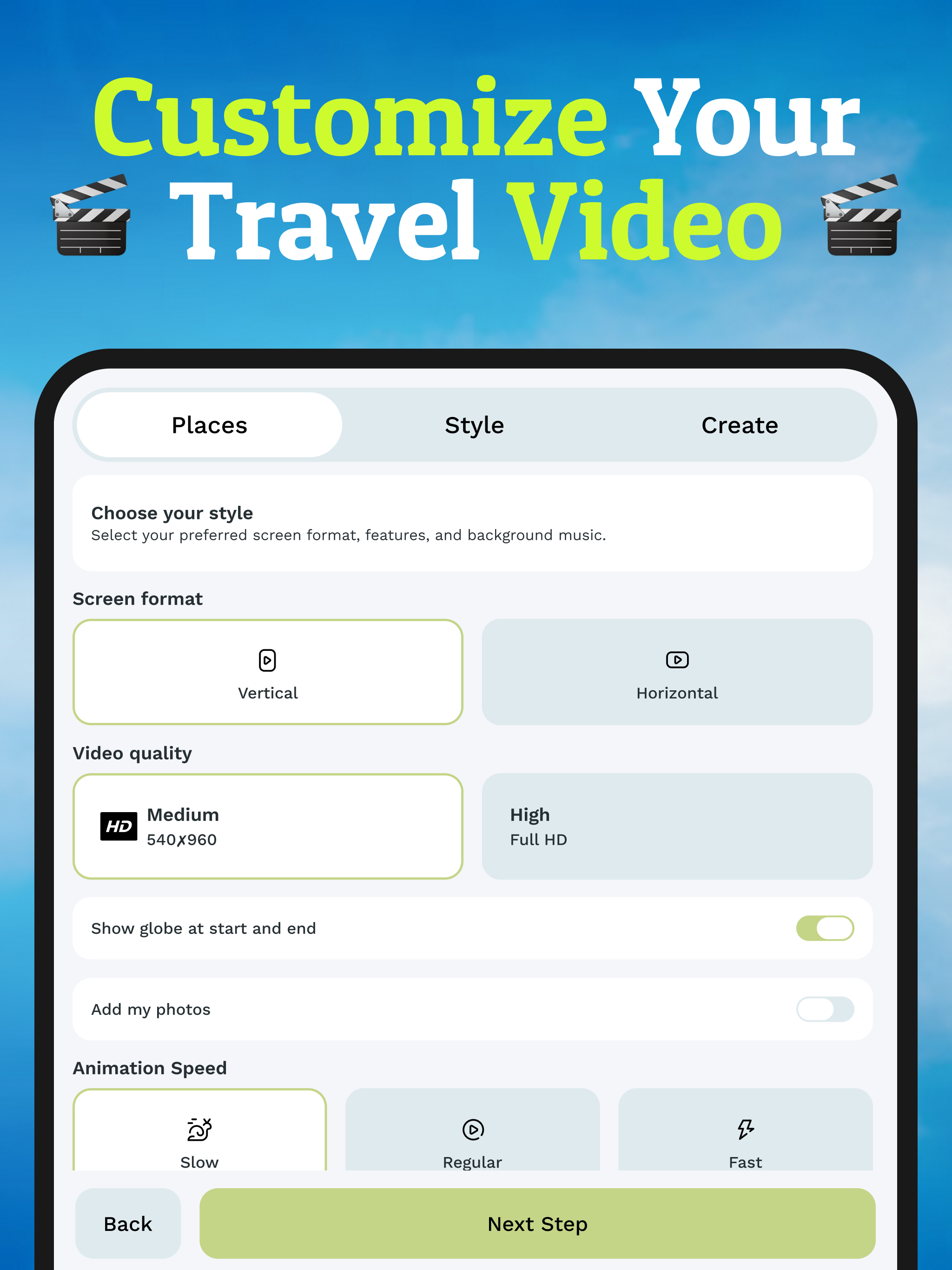 Travel Animator - Travel Video
