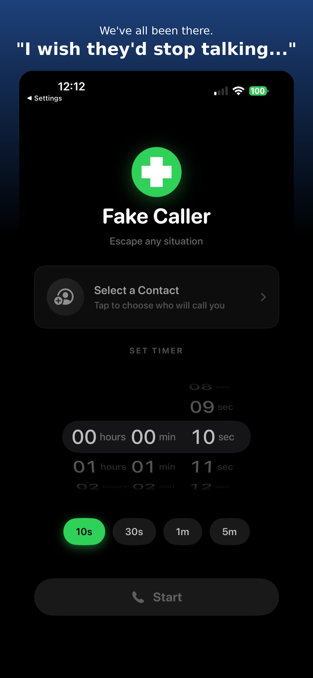 Call Escape: Fake Call App