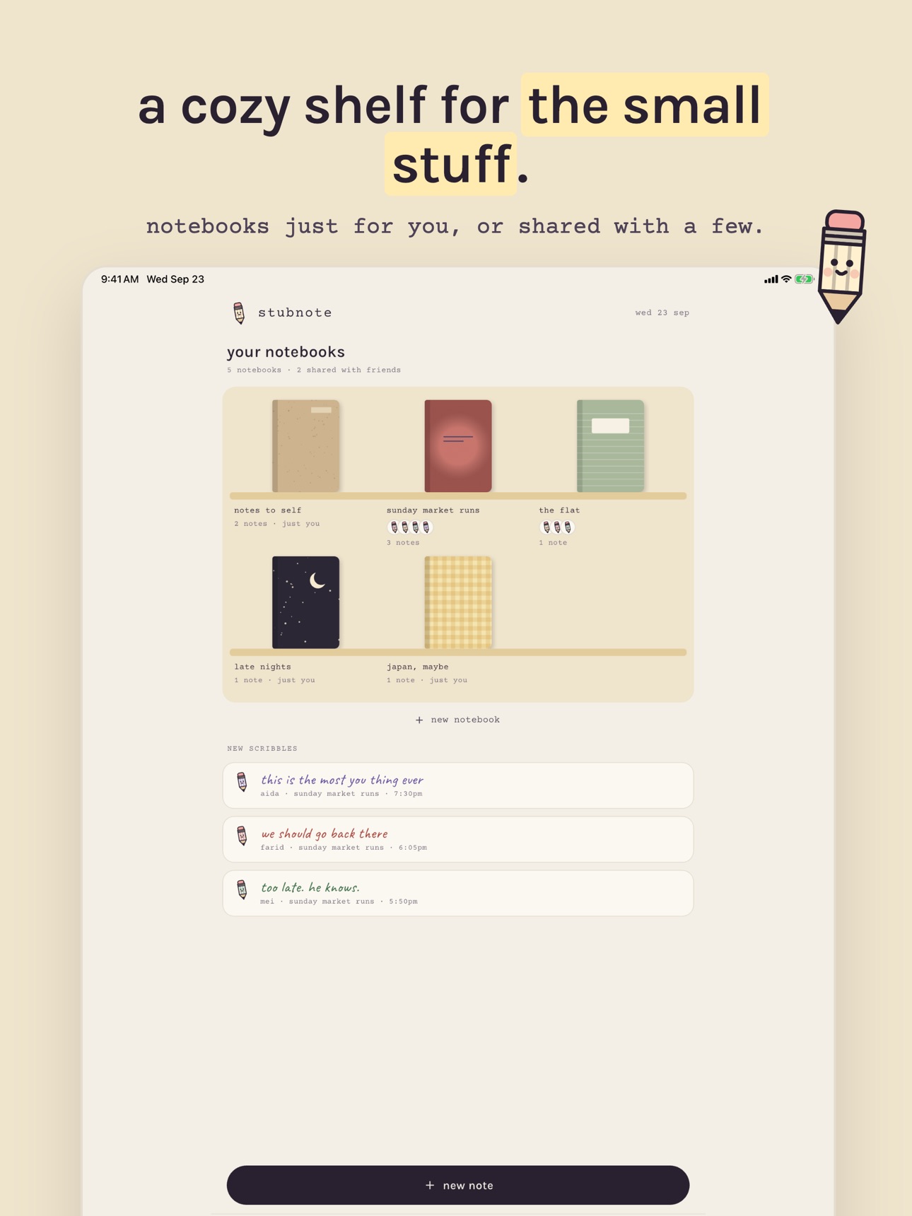 Screenshot 7 of Stubnote: Shared Journal