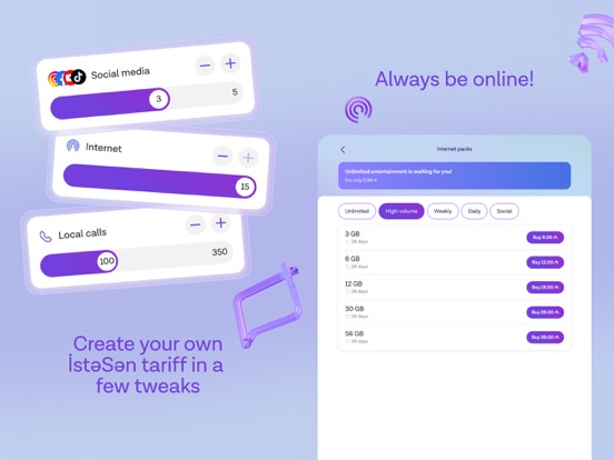 Azercell iPad screenshot 3 - Business app