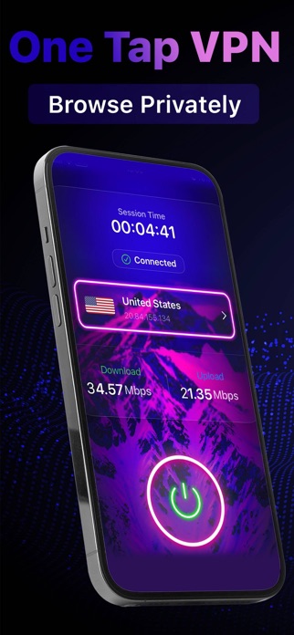 Vpn - fast secure Proxy Cosmos Screenshot 1 of 6