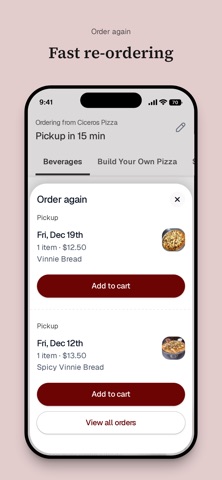 Ciceros Pizza Screenshot 4 of 6