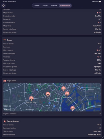 Sushi Count - Contador iPad screenshot 4