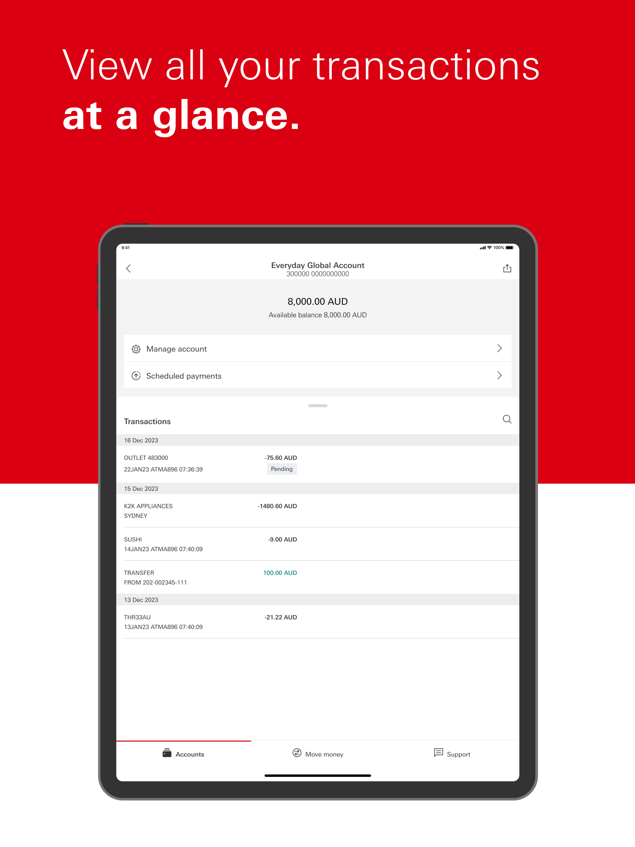 HSBC Australia screenshot 10