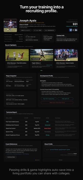 Fidbak: Soccer Training Screenshot 6 of 8