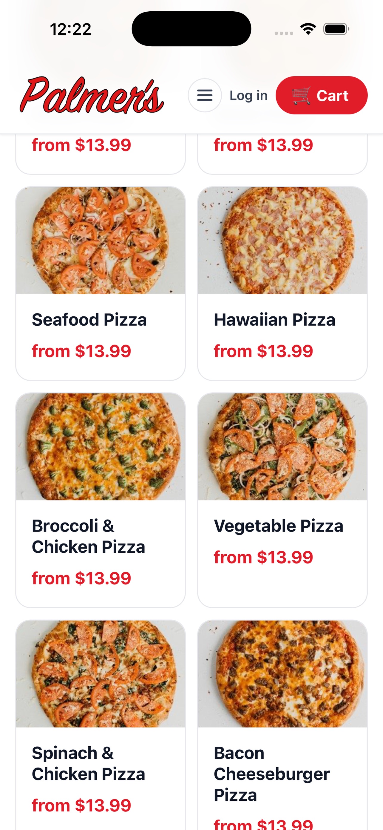 Screenshot 2 of Palmer's Pizza White Oak