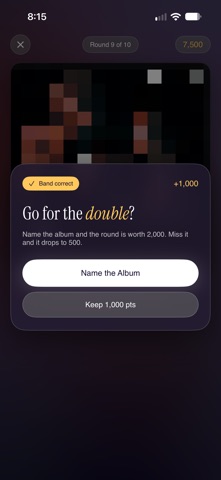 CoverUp: Album Cover Quiz screenshot 2