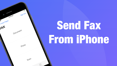 FAX – Fax Document From Phone Screenshot