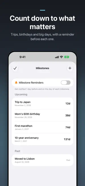 Weeks Left: Life in Weeks screenshot 3