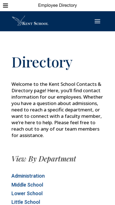 Kent School Chestertown Screenshot