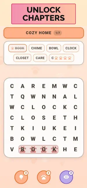 Word Search Puzzles: Meoword screenshot 4