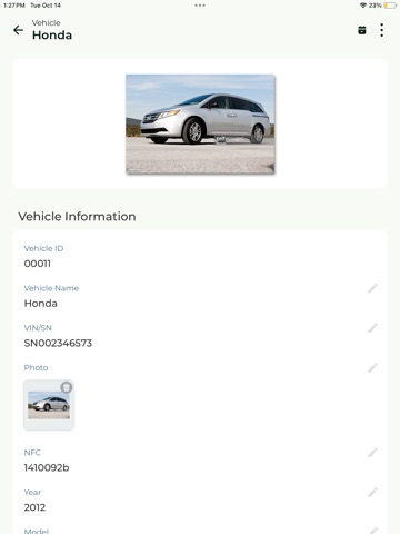 CloudApper iPad screenshot