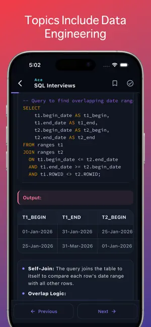 Ace SQL Interviews screenshot 2