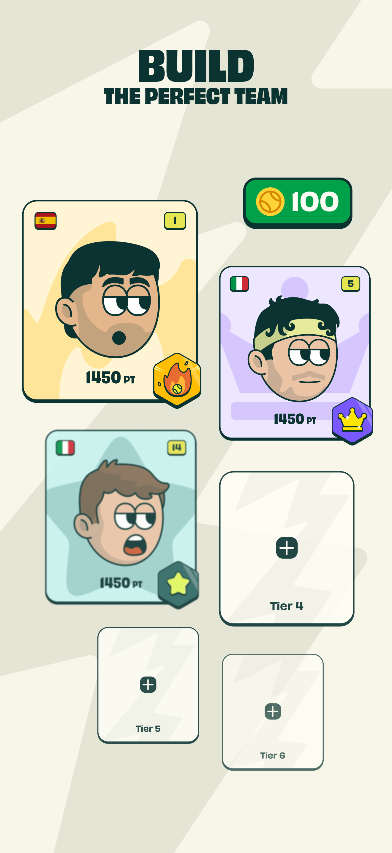 Ace Cream - Fantasy Tennis screenshot 2