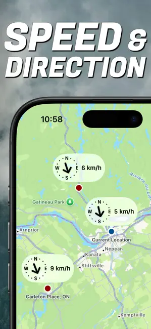 Wind Compass - Windygo iPhone screenshot 5