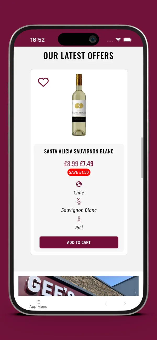 Screenshot #3 pour Gees Wine Shop