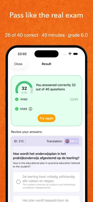 Inburgering KNM Dutch Practice screenshot 3