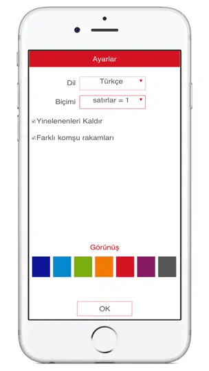 Rastgele Sayı Üreteci iPhone Ekran Görüntüsü 5