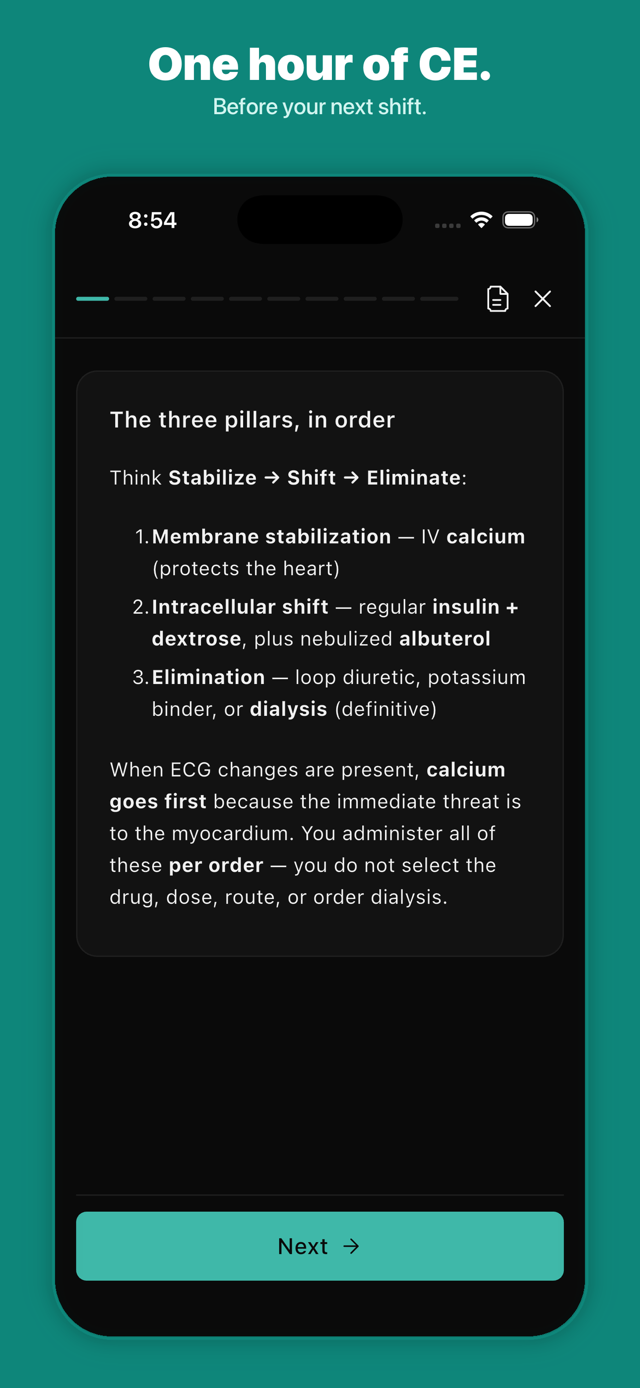 Nursio — NCLEX & NGN Prep screenshot 4