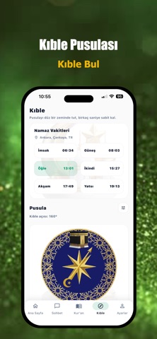 İkra - Namaz Vakitleri AI iPhone screenshot