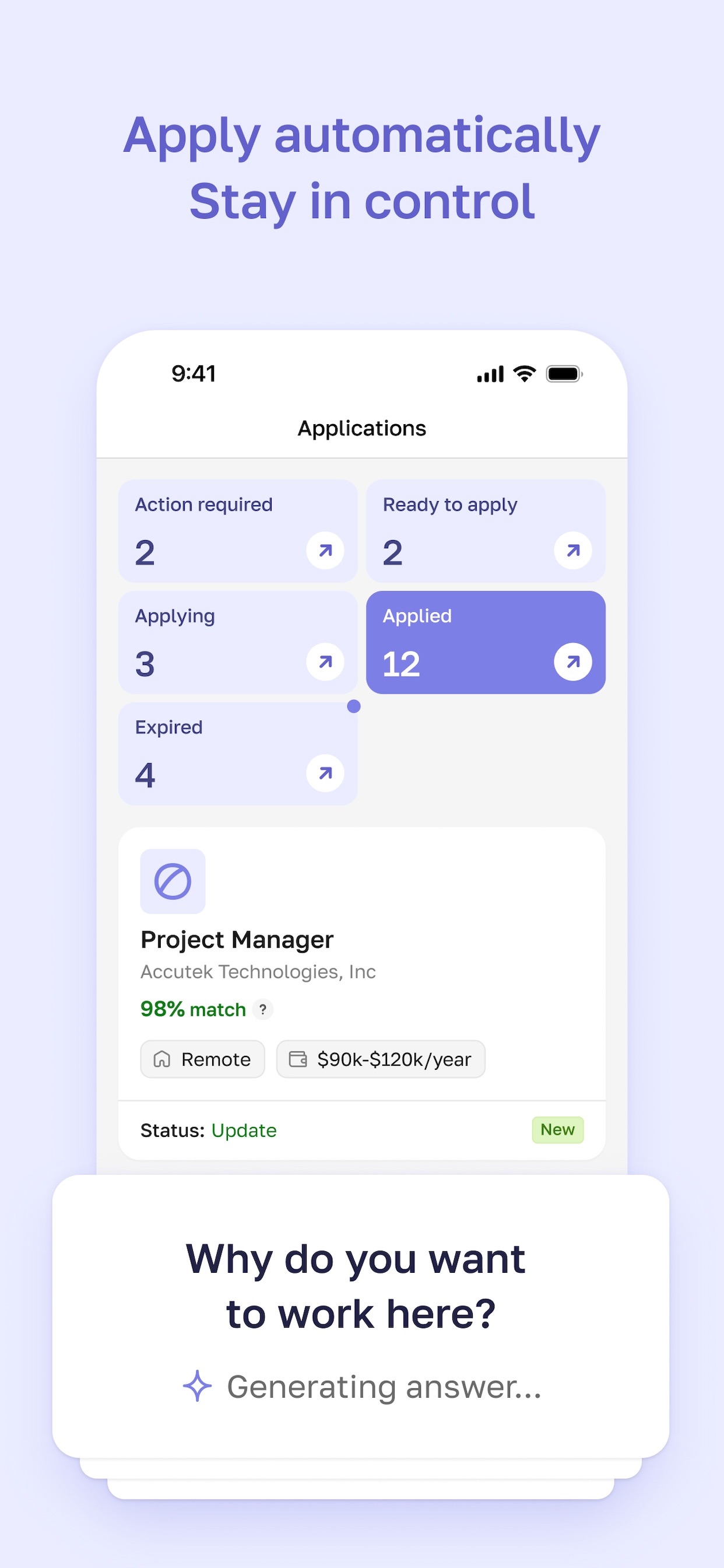 Screenshot 3 of Job Search by Global Work AI