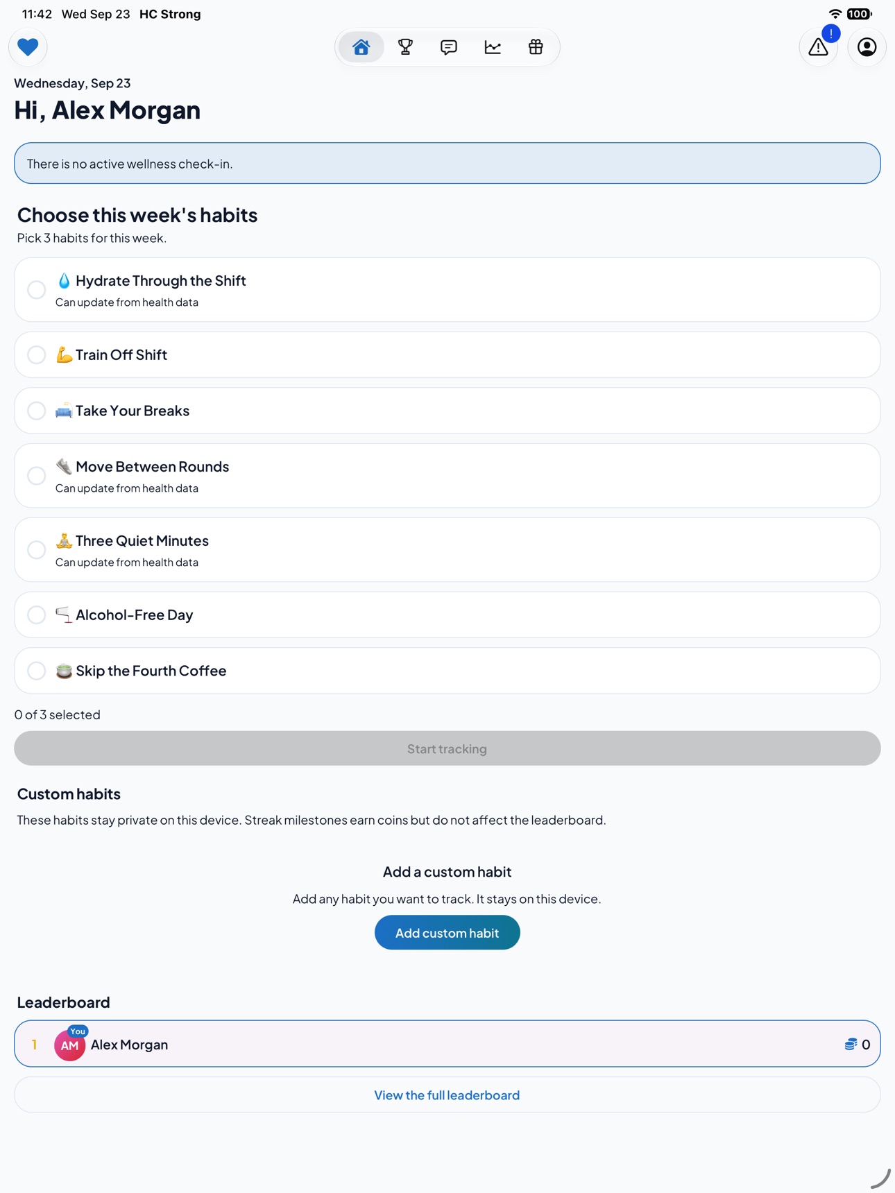 Screenshot 3 of Healthcare Strong 2.0