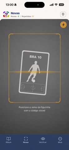 Álbum 2026 Figurinhas Scanner iPhone screenshot