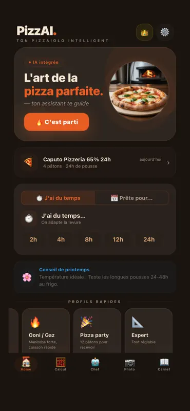 PizzAI - Expert Pâte & IA screenshot 1 of 9