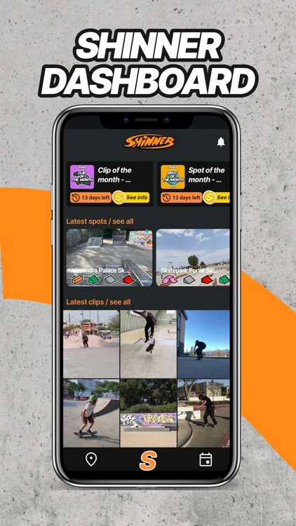 Skate Spots & Videos－Shinner
