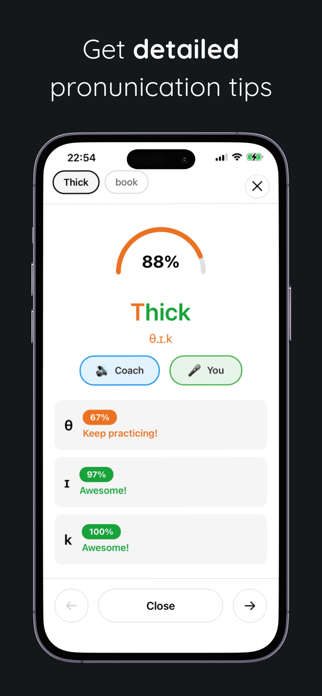 Thorough – Your Accent Trainer Screenshot 5 of 5