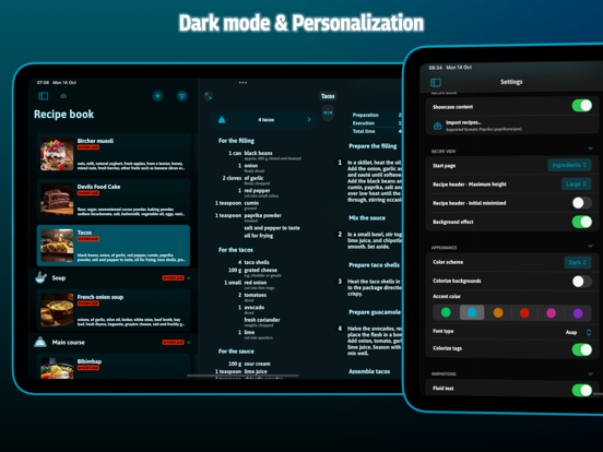 Recipe Keeper - Taste iPad screenshot 6 - Food & Drink app