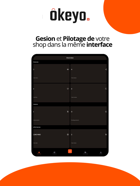 Okeyo iPad screenshot 4 - Shopping app