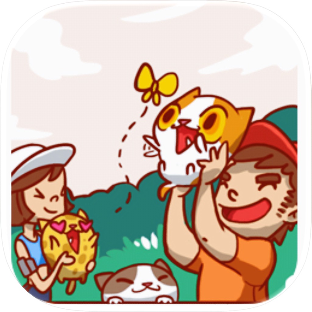 Apple App Store cover for Fancy Cats - Kitten Care Game