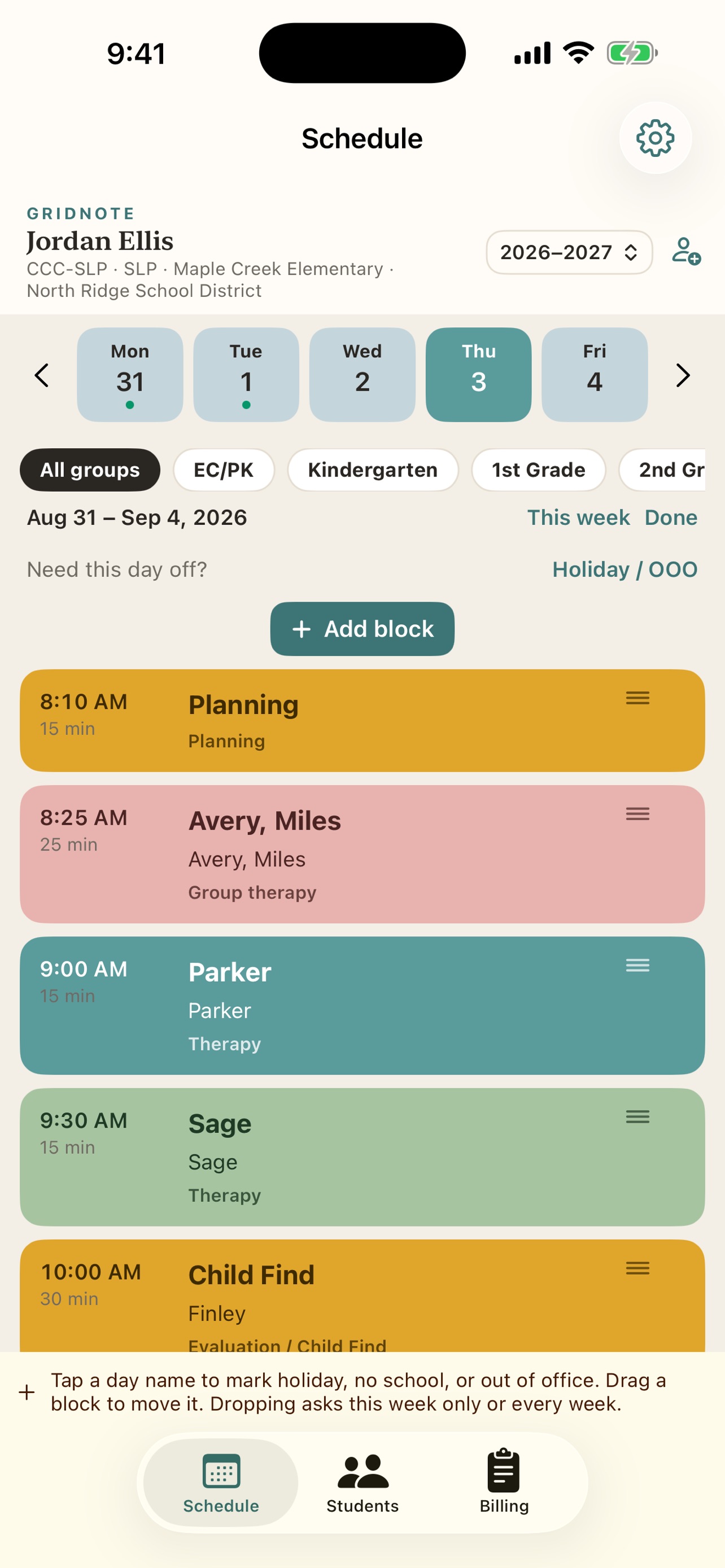 Screenshot 8 of GridNote SLP