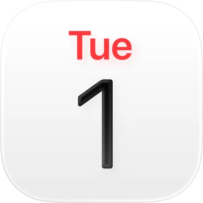 Apple Calendar logo