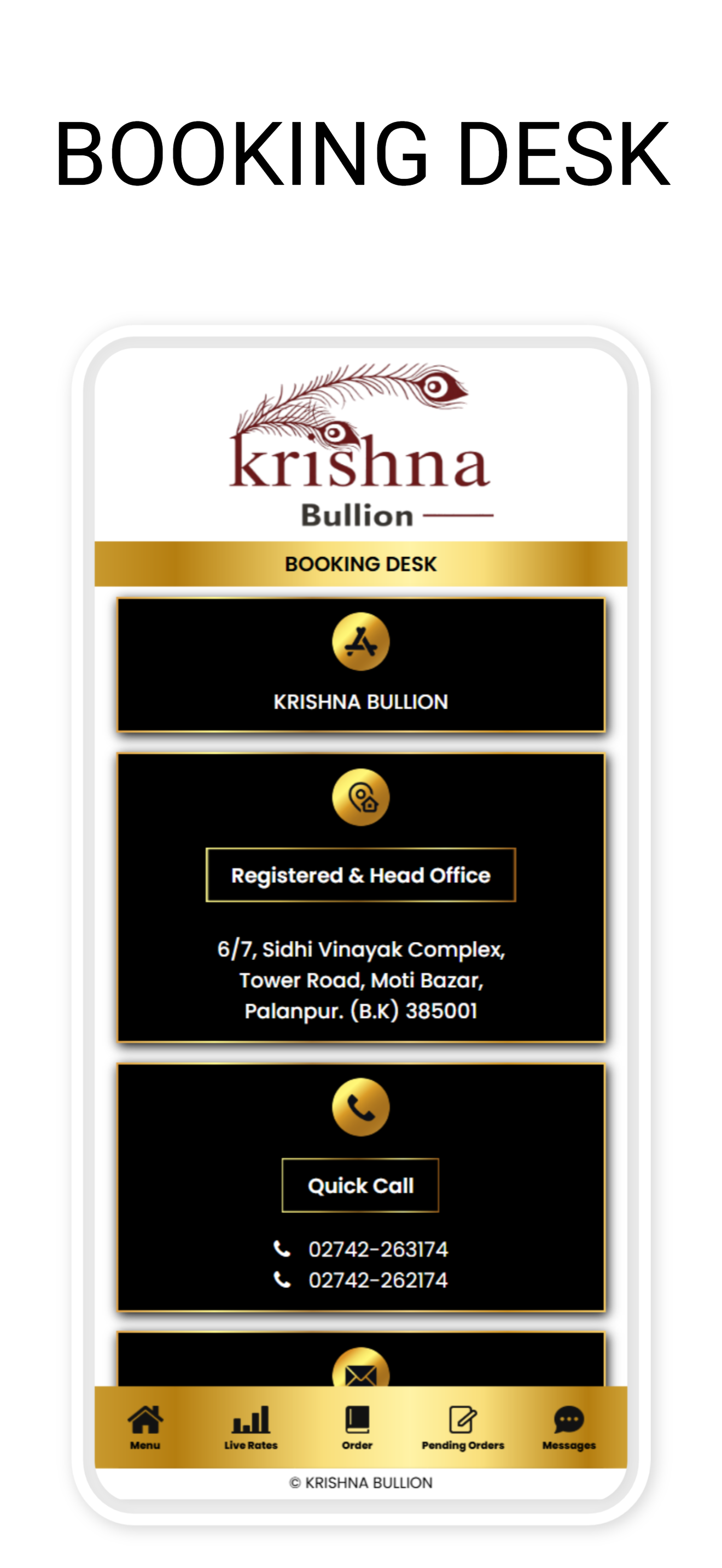 KBR - Krishna Bullion