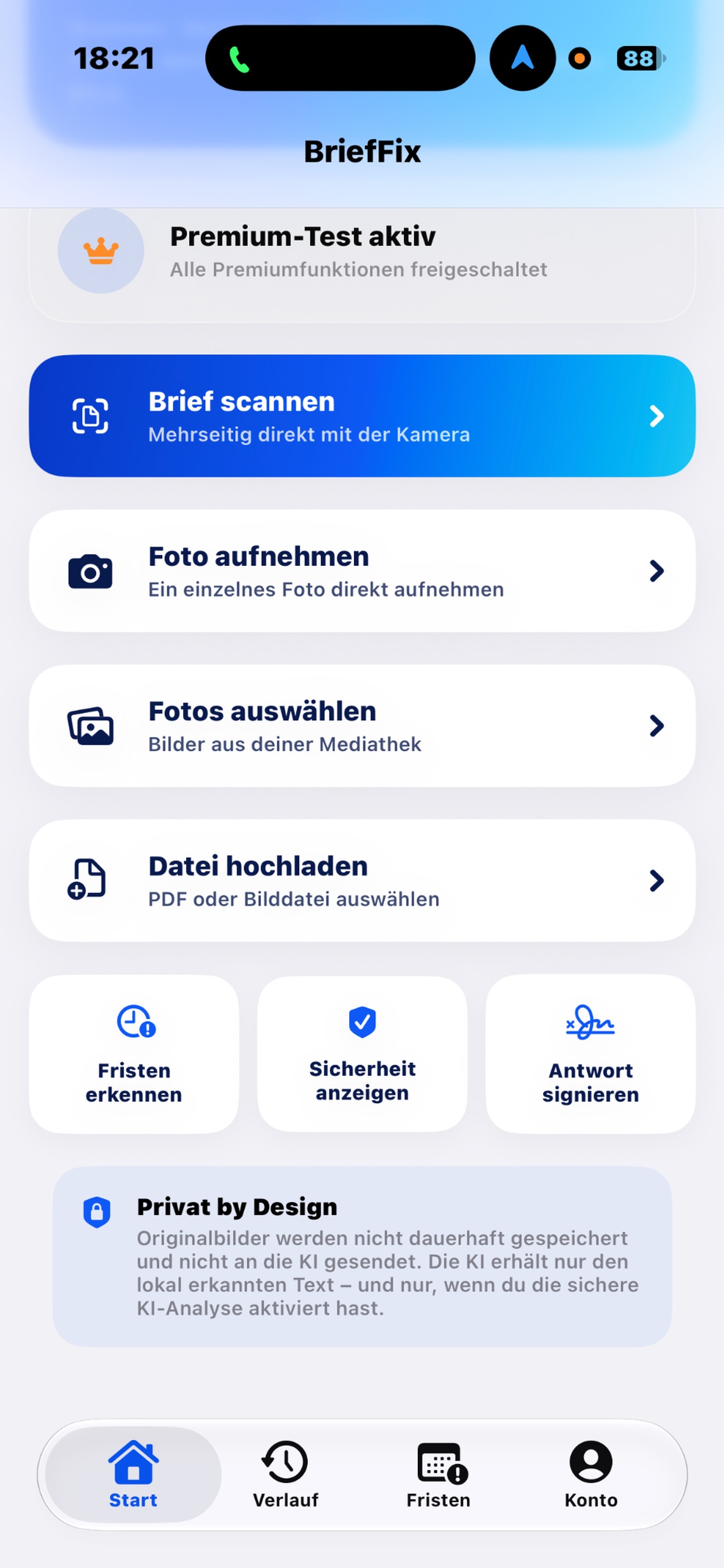 Screenshot 3 of BriefFix