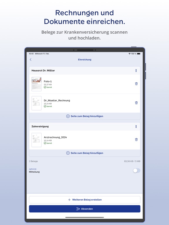 Meine SI Mobile iPad screenshot 5