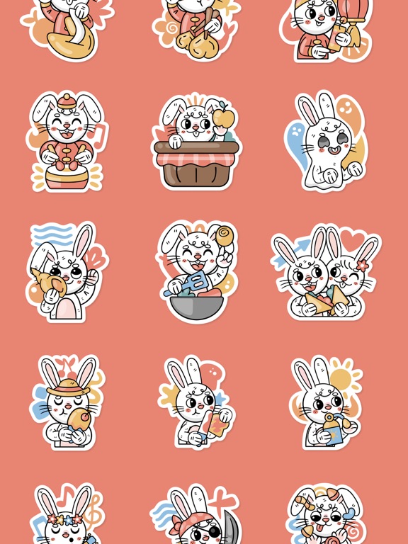 Screenshot #4 pour Bunbelievable Stickers