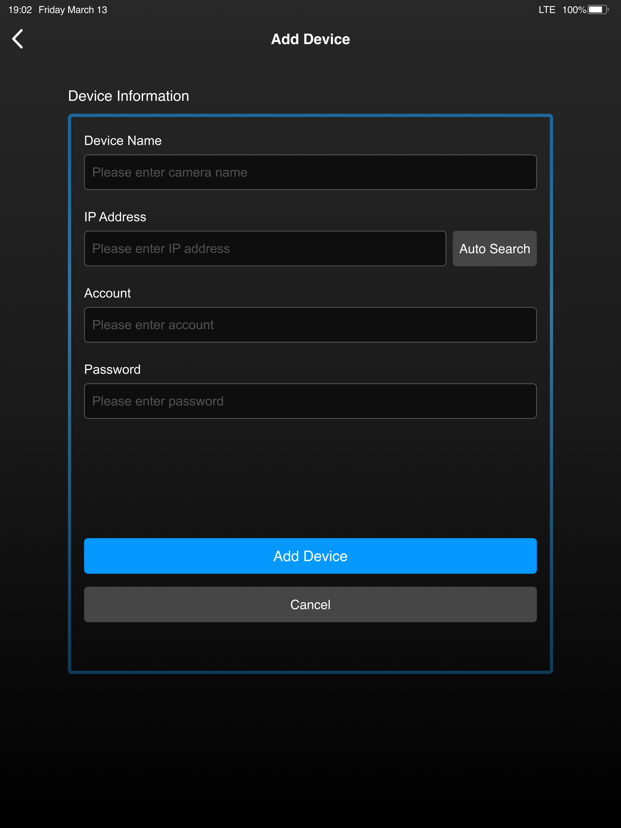 AVer Control Panel