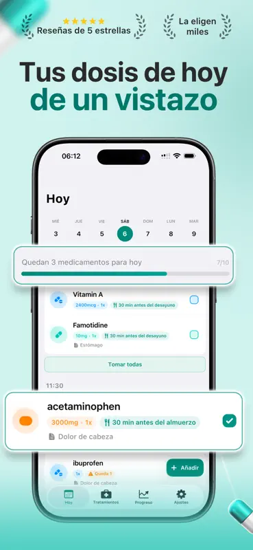 Doz: Recordatorio de Pastillas screenshot 1 of 10