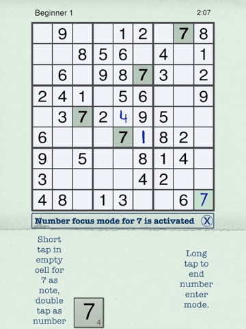 Simply, Sudoku! iPad screenshot