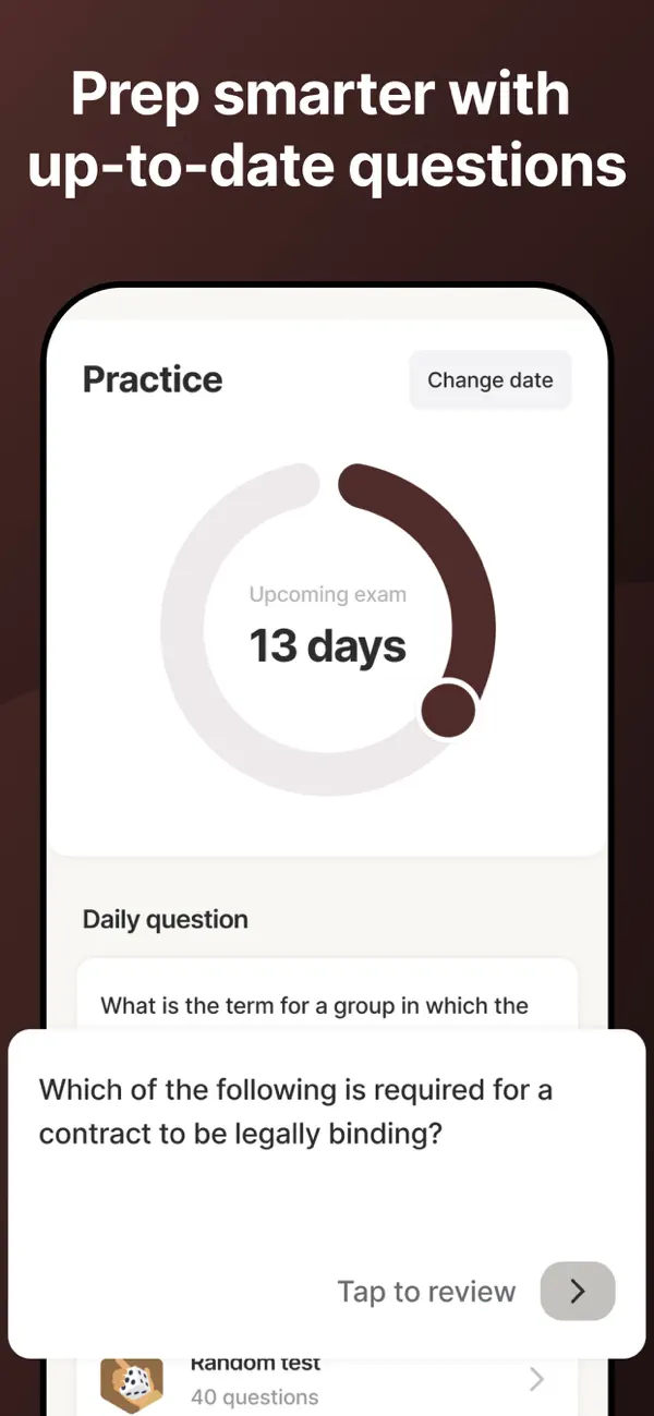 Screenshot #3 pour BAR Exam Practice 2026